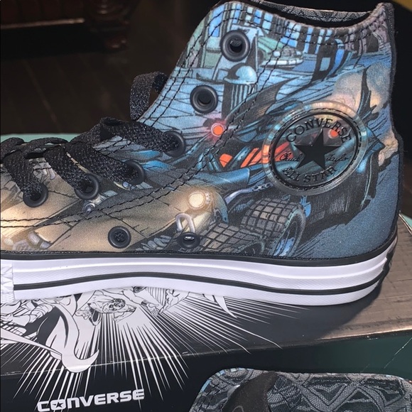 CONVERSE YOUTH BATMAN SHOES - Picture 4 of 11